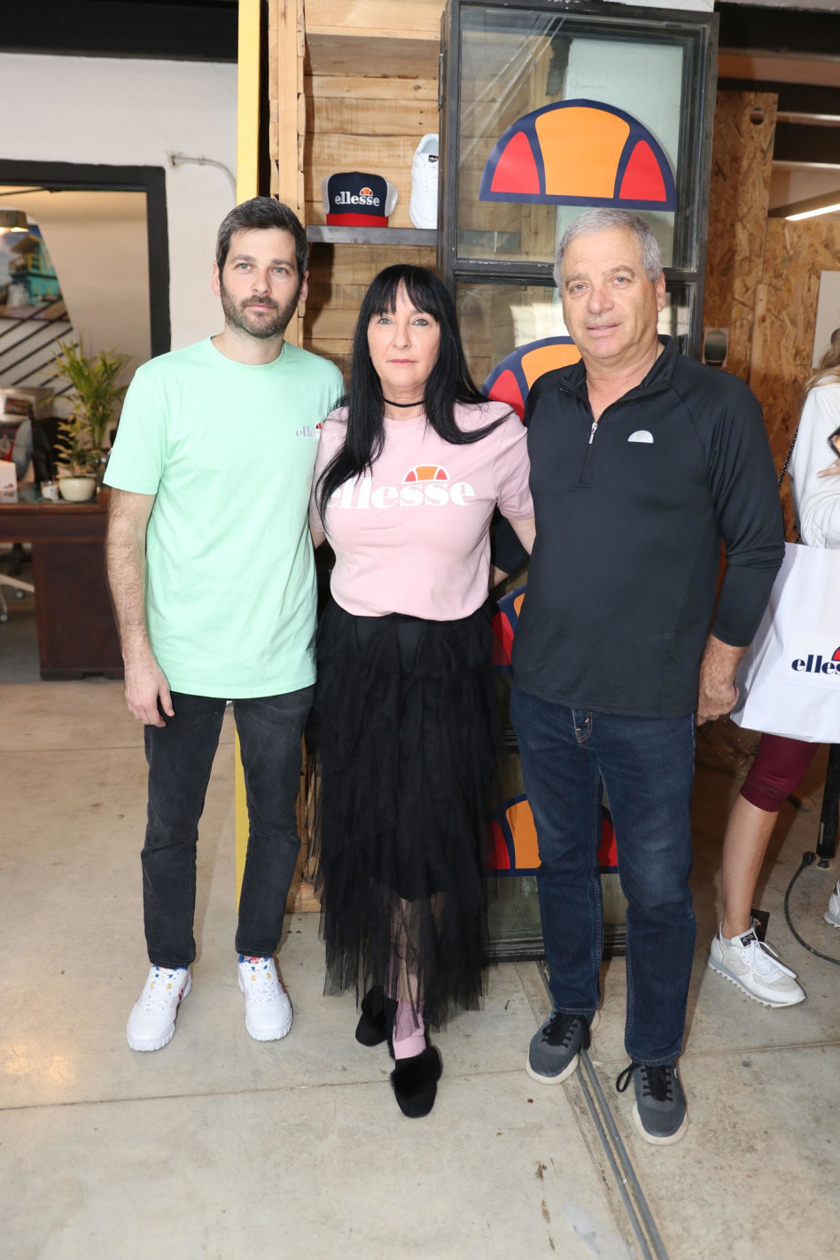 הבן-דרורים: אילן, איריס וניל (צילום: אור גפן)