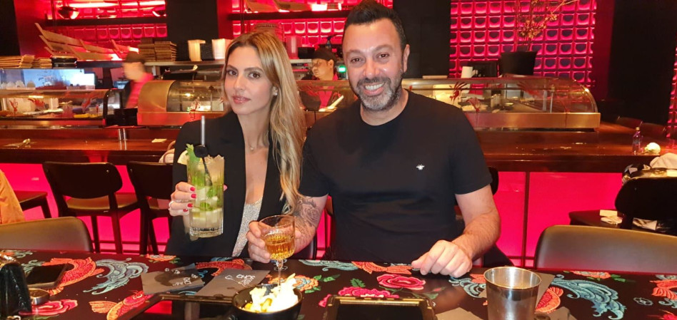 רגע אחרי הבידוד הראשון. ליאור נרקיס, ספיר נרקיס (צילום: באדיבות עופר מנחם תקשורת ויחסי ציבור)