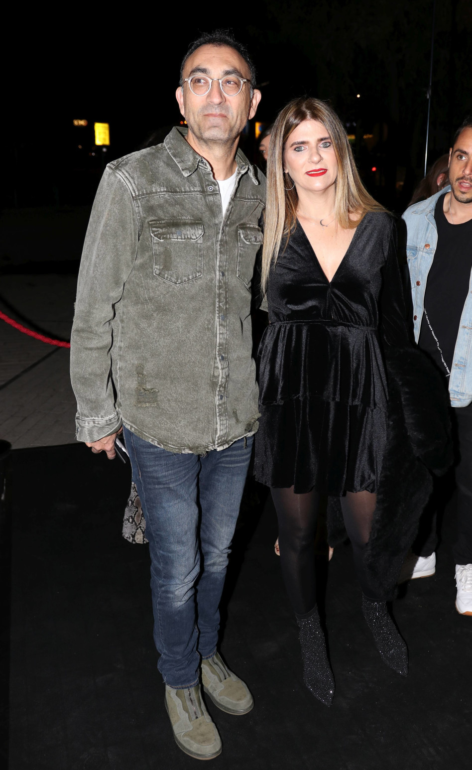 ישראל קטורזה ואשתו (צילום: אור גפן)