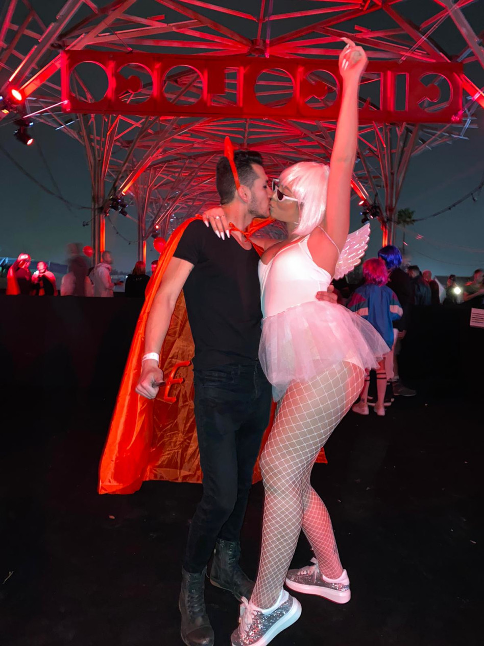 הכי מאוהבים. ניקול וסטס (צילום: עדן שוחט)