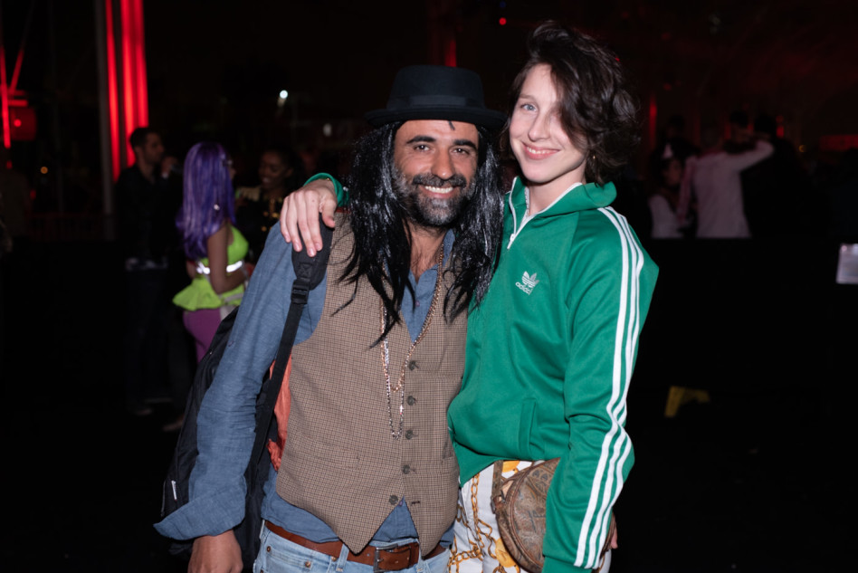 עוד אחד מ'מטומטמת'. יעקב זדה-דניאל וזוגתו (צילום: עדן שוחט)