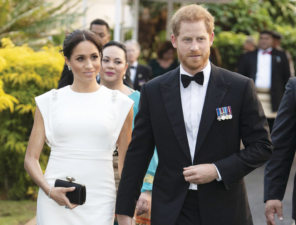 Prince Harry, Megan Merkel (Photo: Courtesy of Hot 8)