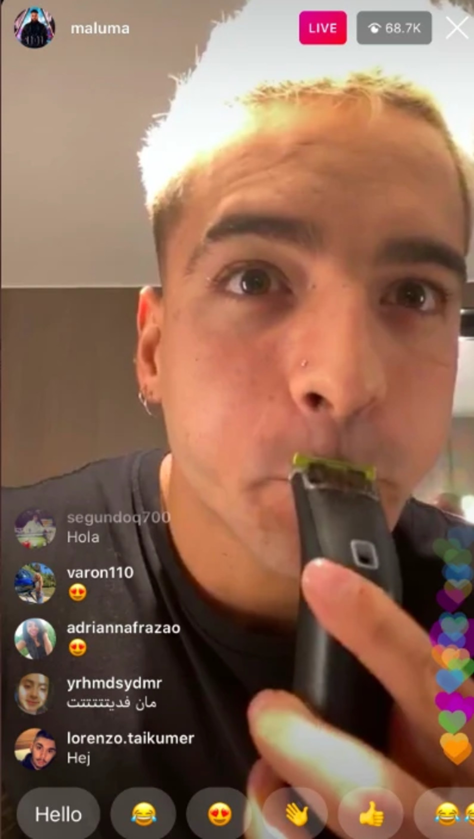 קיצוצים אחרונים (צילום: אינסטגרם)