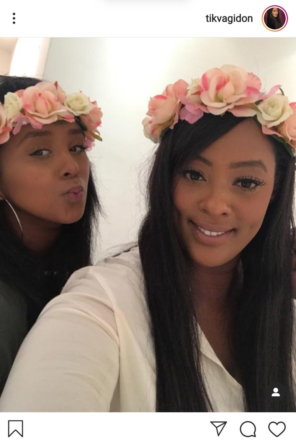 תקוה גדעון ואחותה (צילום: צילום מסך אינסטגרם)