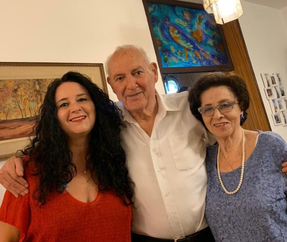 יהודית ומיכאל אלבז ודורית זילבר (צילום: פרטי)