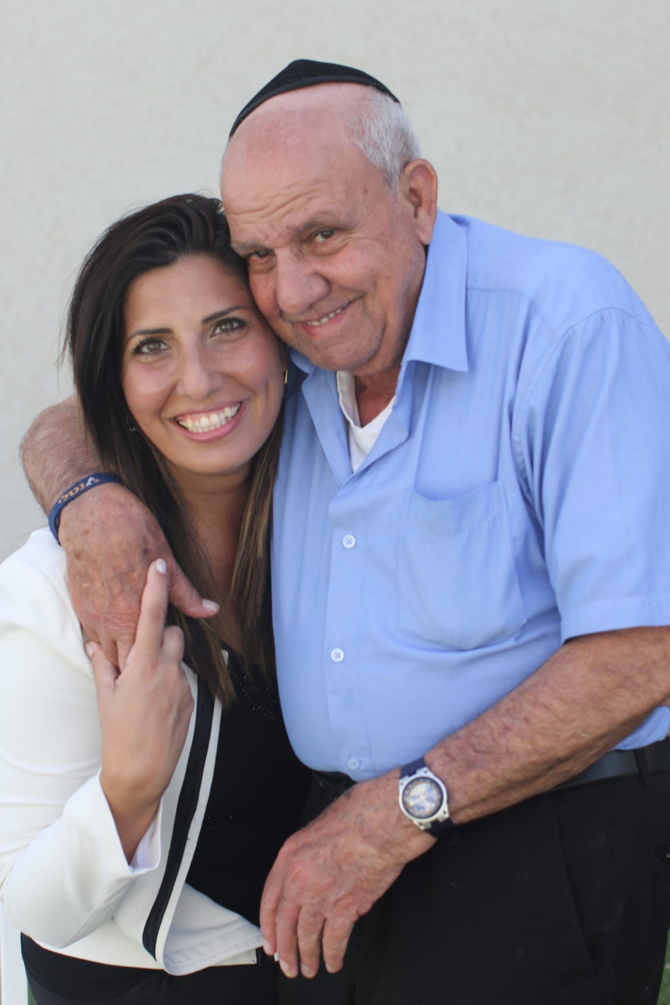 מועלם יצחק ואתי אלישקוב (צילום: פרטי)