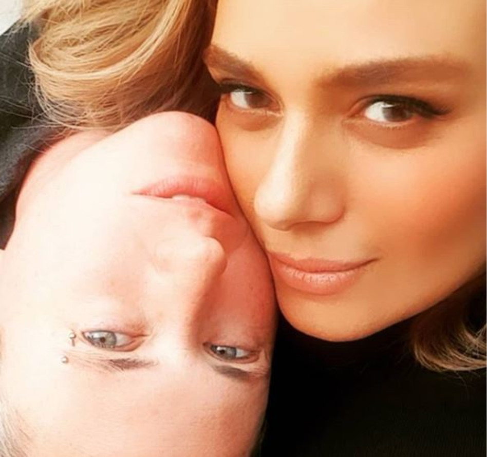 לירז אסייג, שחר לבנגרונד (צילום: צילום מסך אינסטגרם)