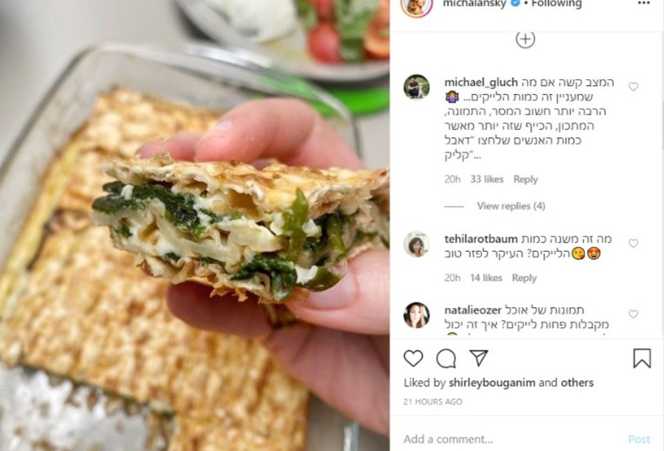 מיכל אנסקי חוטפת תגובות קשות ברשת (צילום: צילום מסך אינסטגרם)