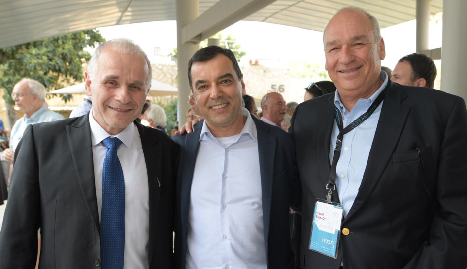 הראל בית און, אמנון שעשוע ואשר כהן  (צילום: ברונו שרביט)