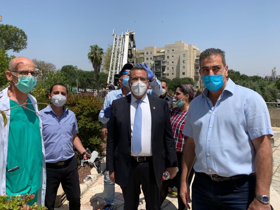 דודו בצלאל, משה לאון ויובל אורגד (צילום: משה אפרים)