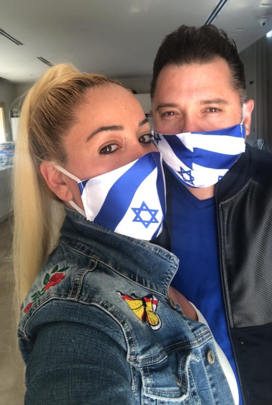 דורין סגול ובעלה ליאור (צילום: אור גפן)