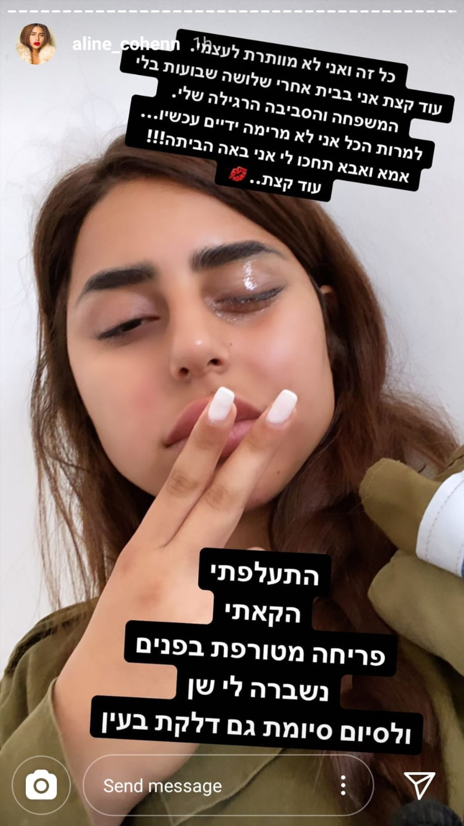 אלין כהן (צילום: צילום מסך אינסטגרם)