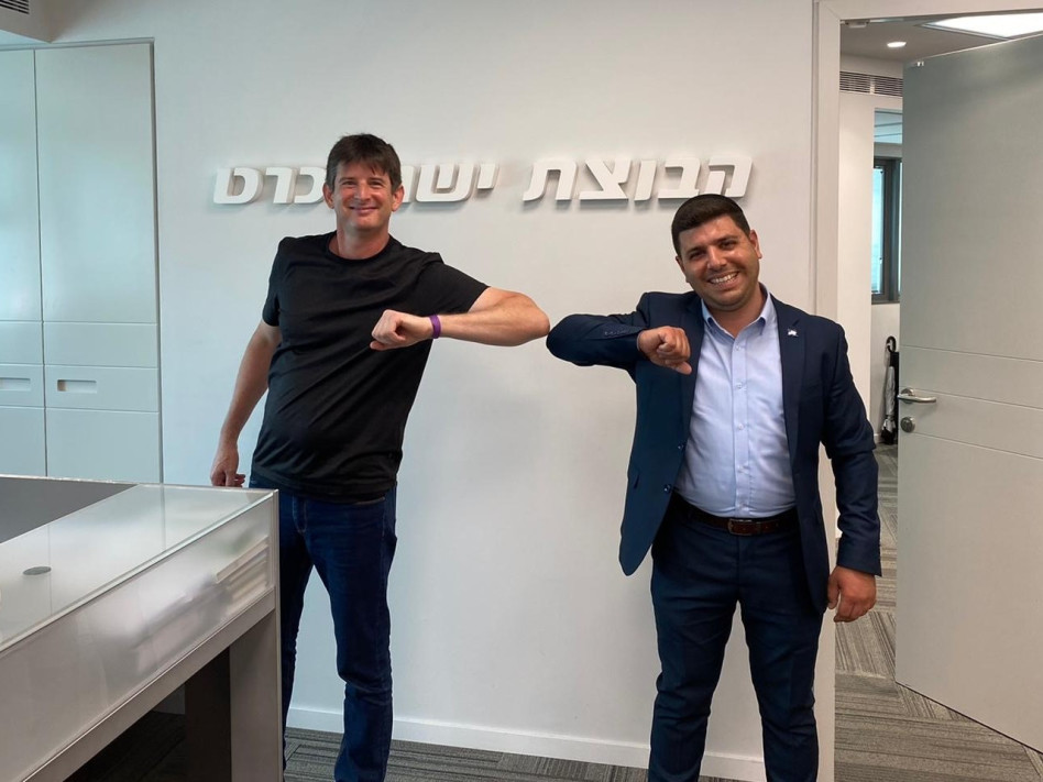 ישראל אלמסי ורון וקסלר (צילום: אלירן אביטל)