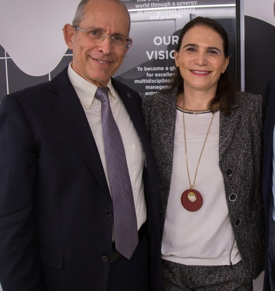 ד''ר רוית כהן מיתר ופרופ' משה צבירן (צילום: עומר לוי)
