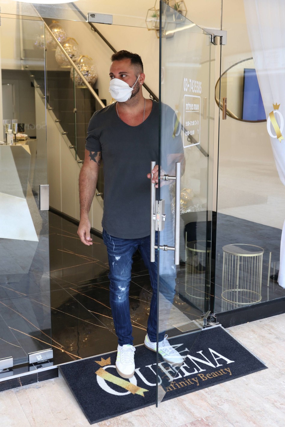 כפיר כהן אחרי טיפול יופי (צילום: אור גפן, יח''צ)