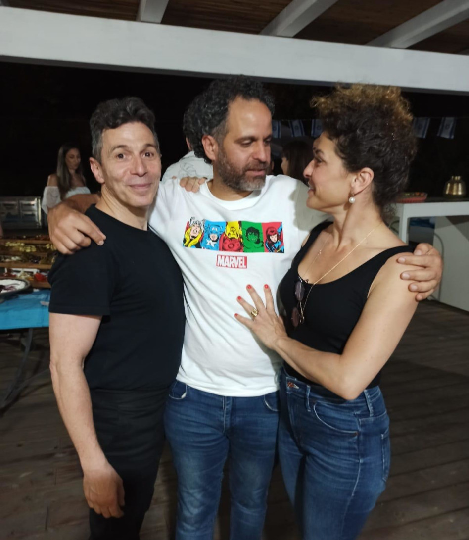 עדי אשכנזי, בני ברוכים, יובל סמו (צילום: חגית ברוכים)