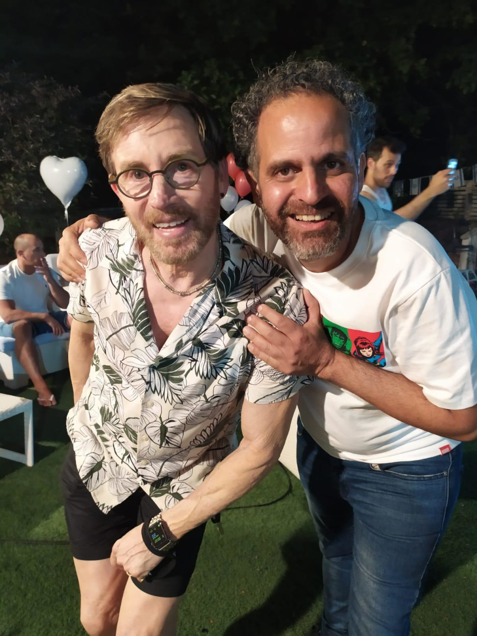 בני ברוכים, דוד דביר (צילום: חגית ברוכים)