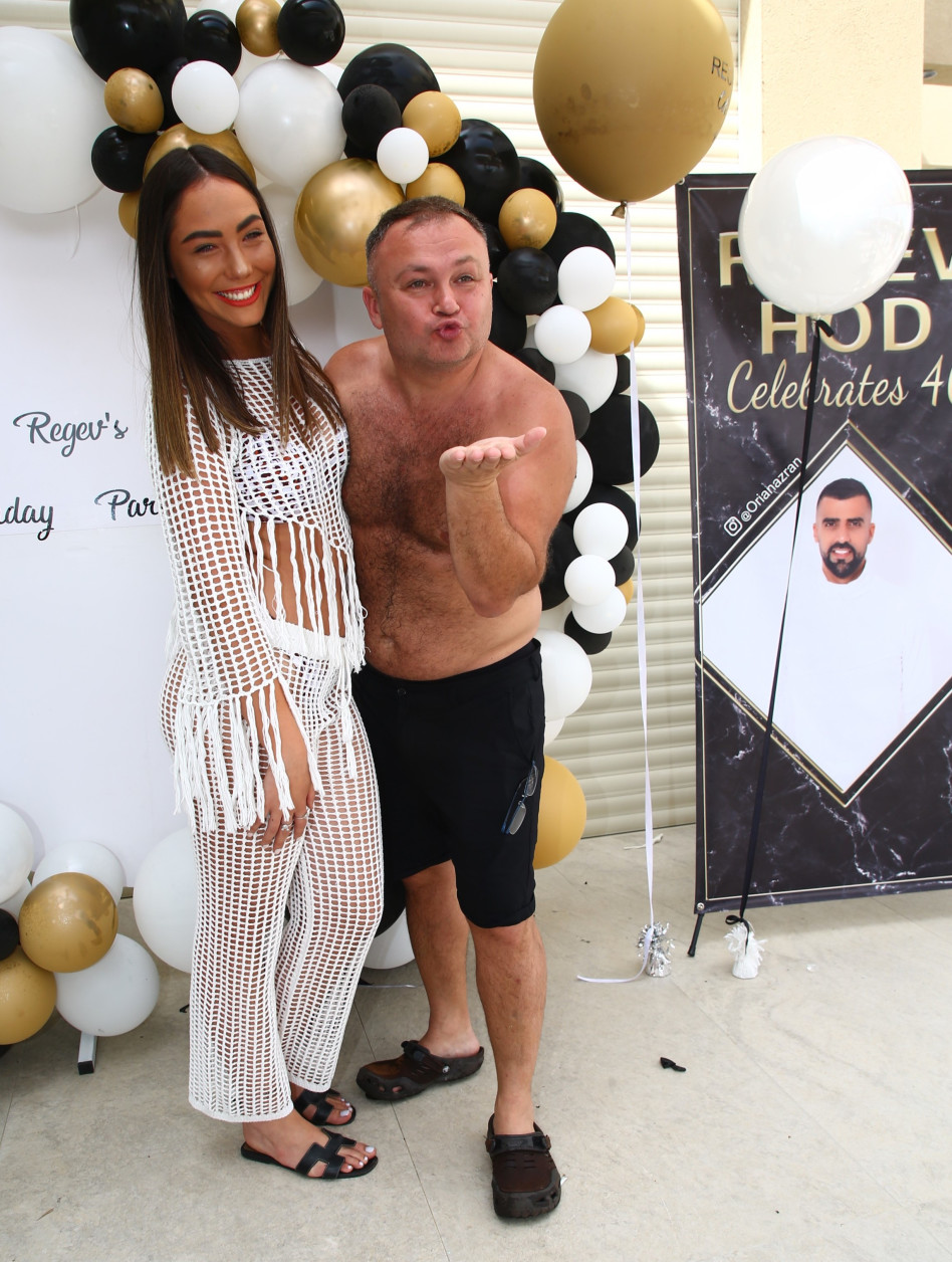 נשארו חברים טובים. סמיון גרפמן, ניקול רזניקוב (צילום: אלוני מור)