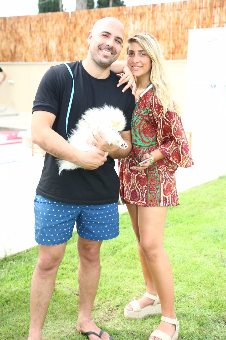 מעיין אשכנזי, אביחי אוחנה (צילום: אלוני מור)