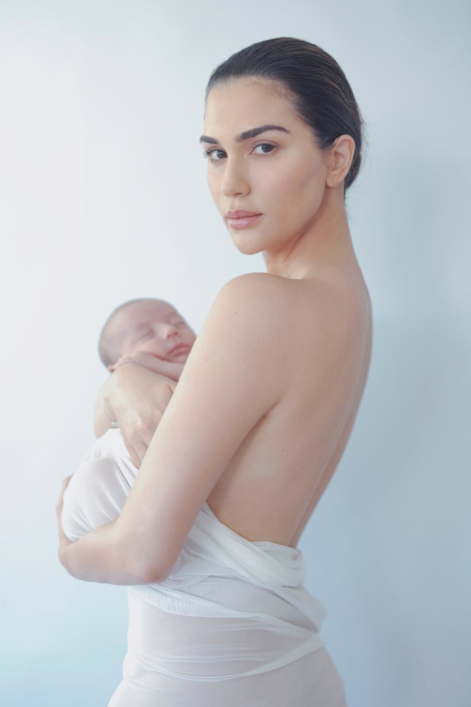 שיר אלמליח ובנה (צילום: אלה אוזן)