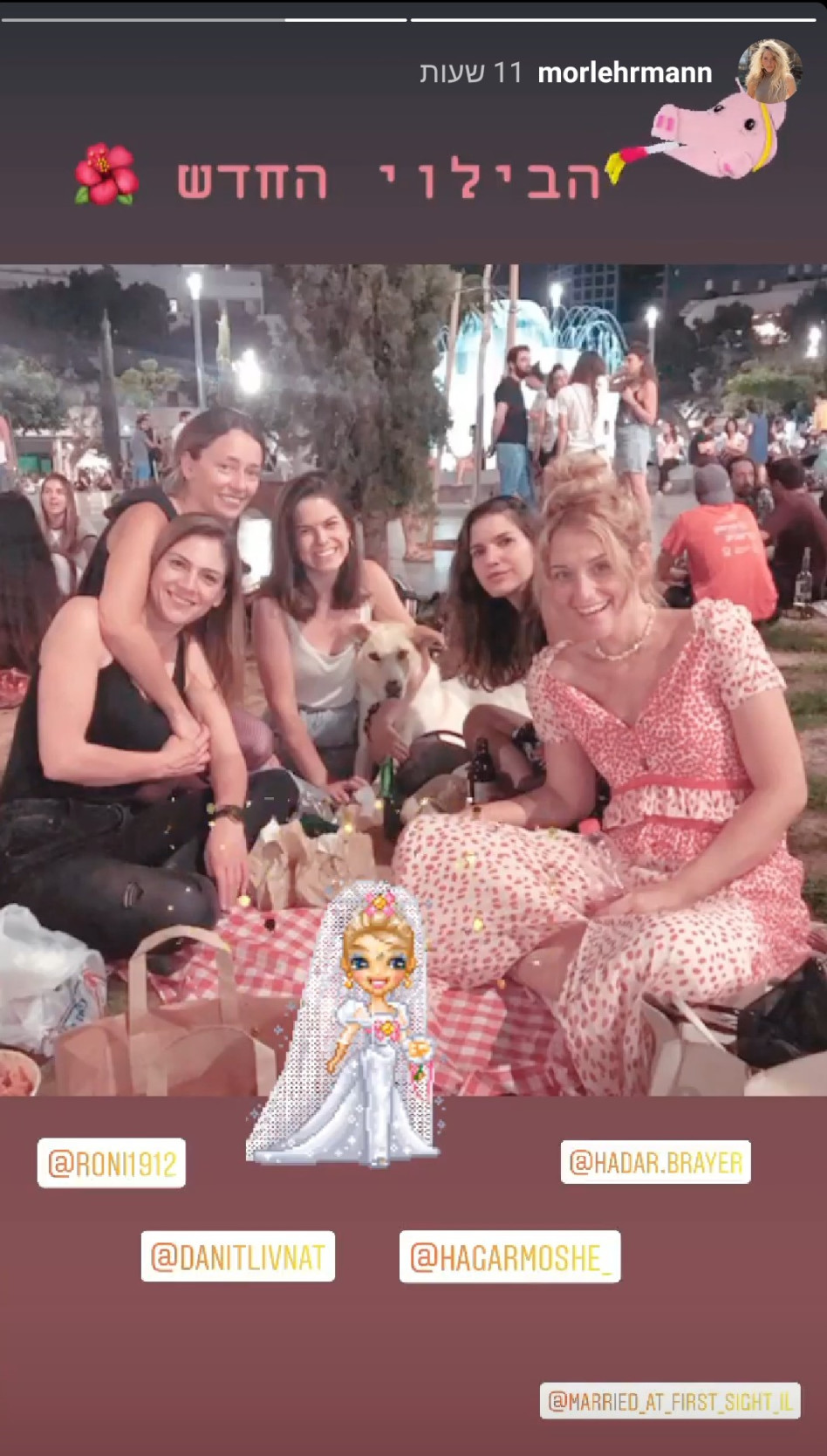 הכלות של חתונה ממבט ראשון (צילום: צילום מסך אינסטגרם)