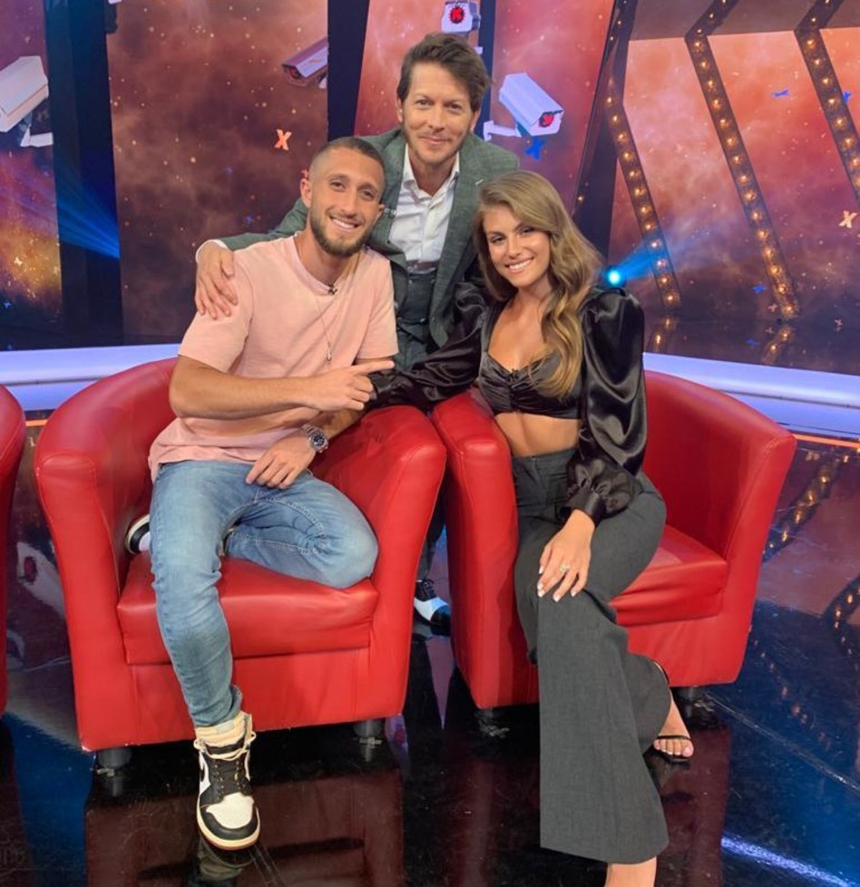 טיילור ובן זיני בתכנית של עופר שכטר (צילום: באדיבות ערוץ רשת 13)