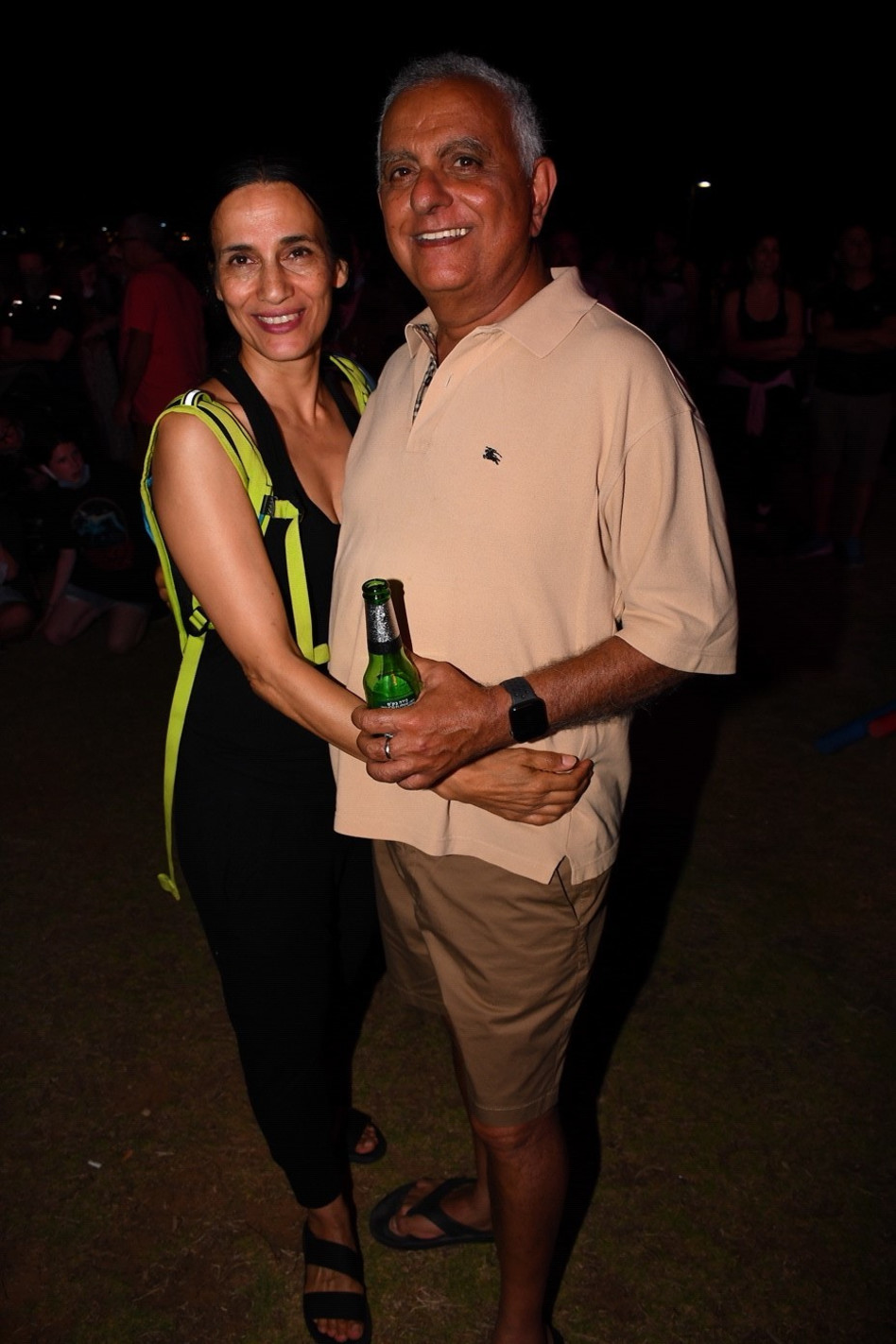 צביקה ואיילת ימיני (צילום: אביב חופי)