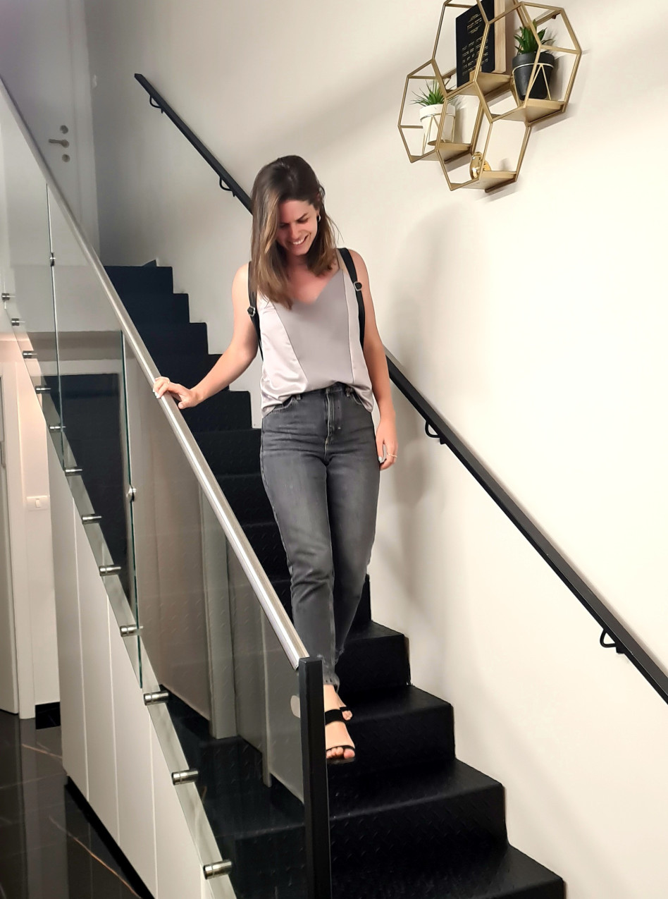 חושבים שנהנתה? דנית ליבנת (צילום: אור גפן)