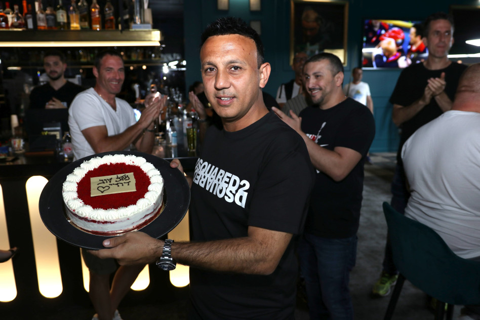 בעל השמחה. דודי אליהו (צילום: אור גפן)