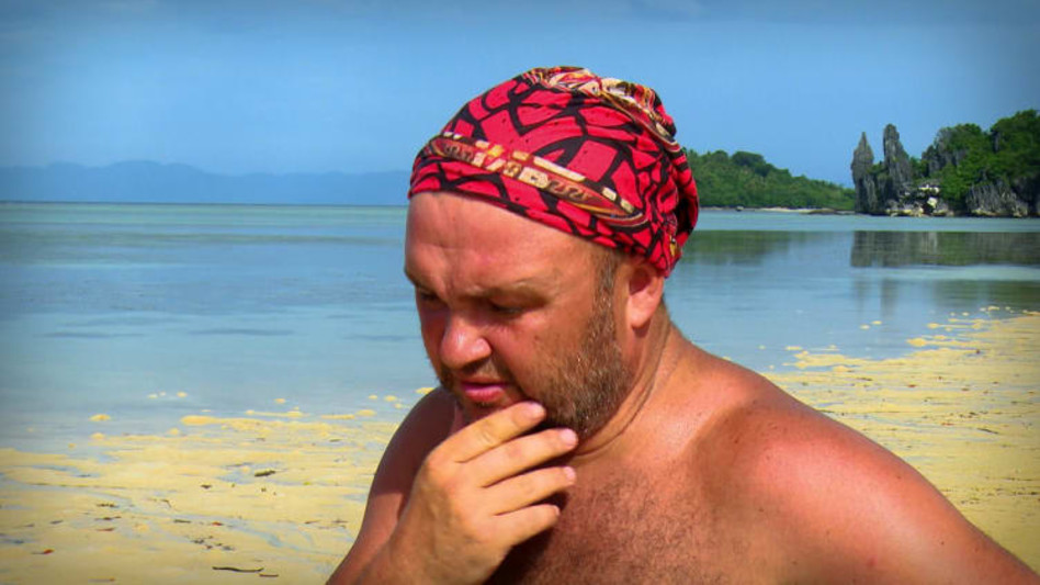 סמיון גרפמן בהישרדות (צילום: צילום מסך רשת 13)