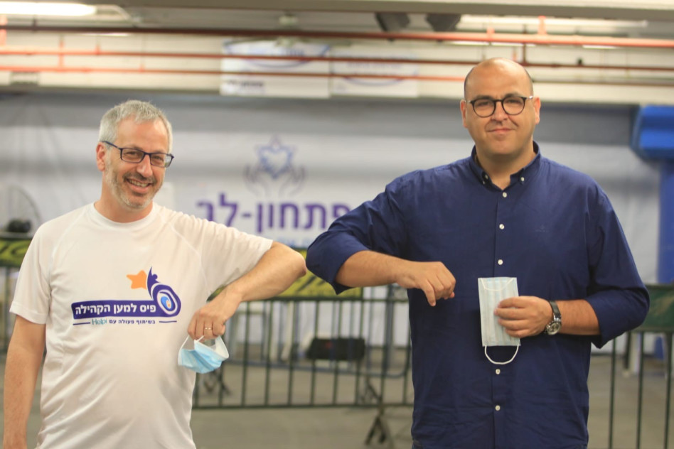 בנימין דרייפוס ואלי כהן (צילום: איקי מימון)