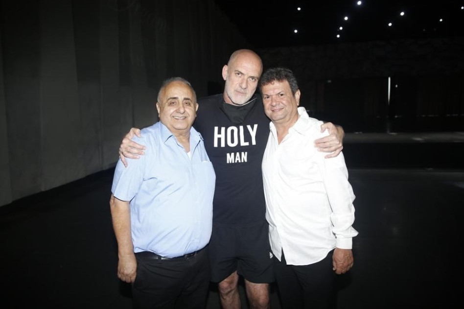 אדיב ברוך, מוטי רייף ורמזי גבאי (צילום: גילי חיון)