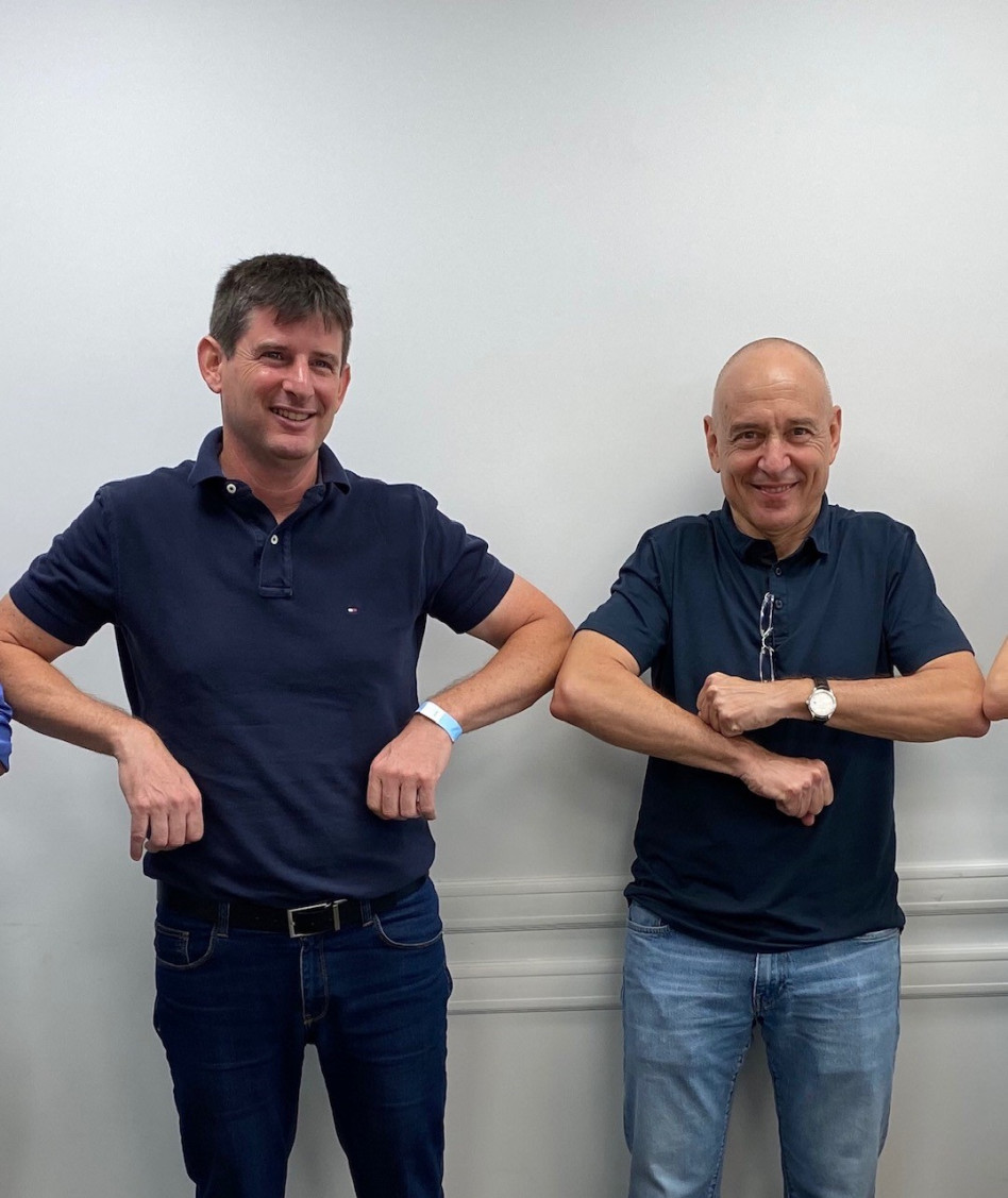 אורני פטרושקה ורון וקסלר  (צילום: ירון שגב)