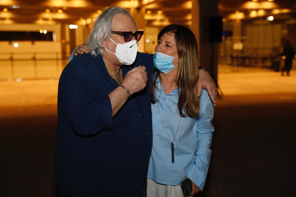 אורנה שסטוביץ' ורוני בראון (צילום: גיא יחיאלי)