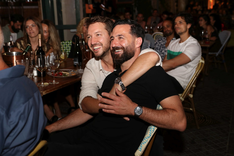 דניס רוסקוב, ניר פור (צילום: אור גפן)