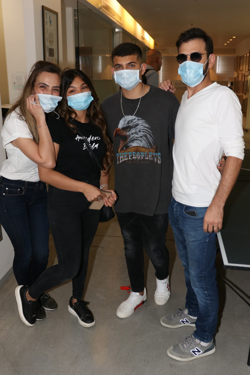 אופסיי. אלירז שדה, ליאם גולן, אלין גולן, אילנית לוי (צילום: אור גפן, יח''צ)