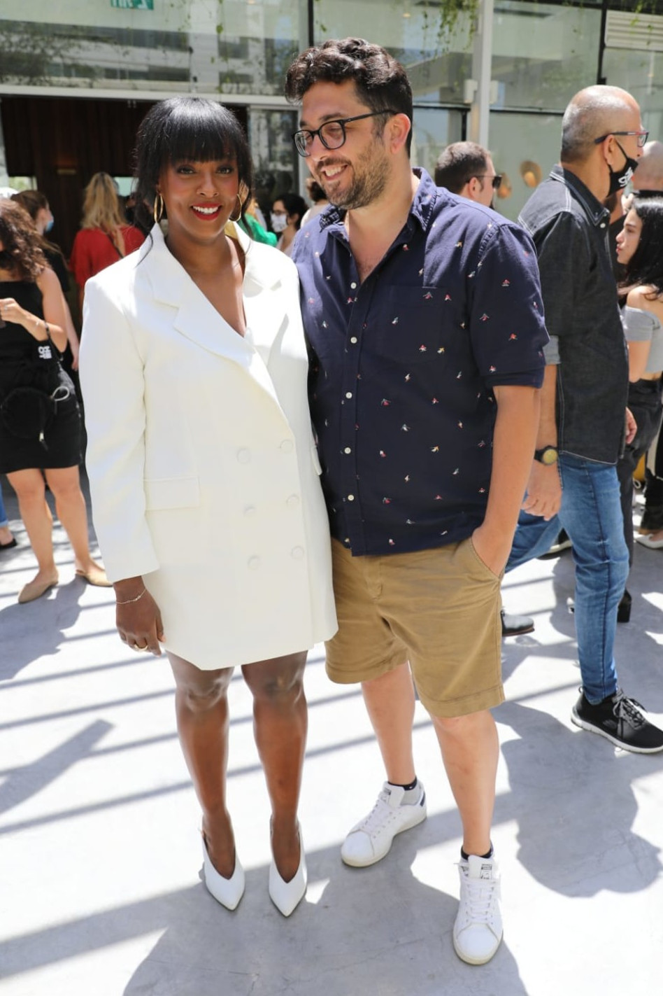 מאור זגורי, תקוה גדעון (צילום: רפי דלויה HOT)