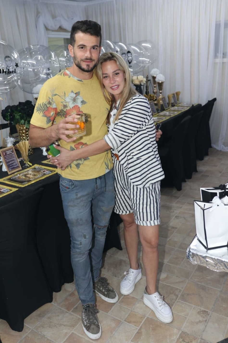 חגית היימן, פול טשגיאן (צילום: אור גפן)