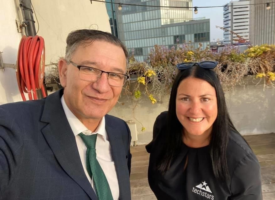 הילה אוביל-ברנר וליאור מנור (צילום: שי לי )