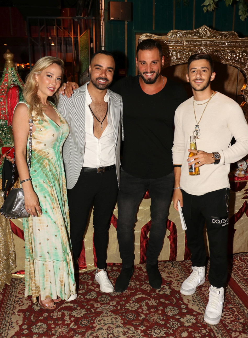 אדם אליוף, כפיר כהן, מיכה סלמה, חגית היימן (צילום: אור גפן)