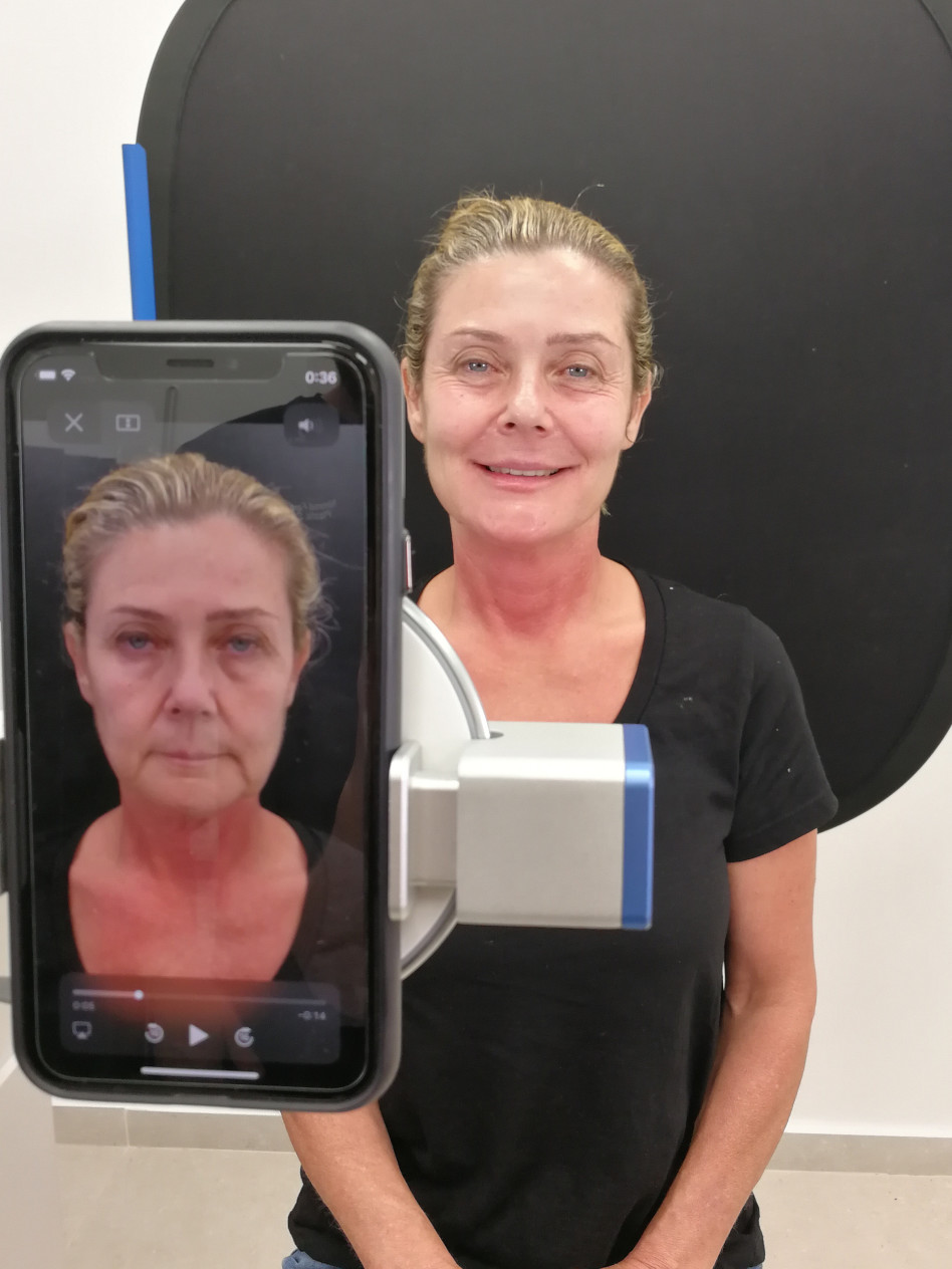 דובי עמירה לפני ואחרי (צילום: ענת מוסברג)