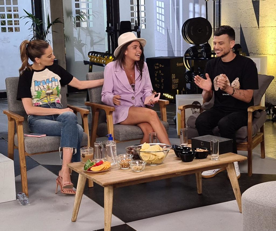 אסי עזר, קים אור אזולאי, רותם סלע (צילום: באדיבות שרית & לורנס)