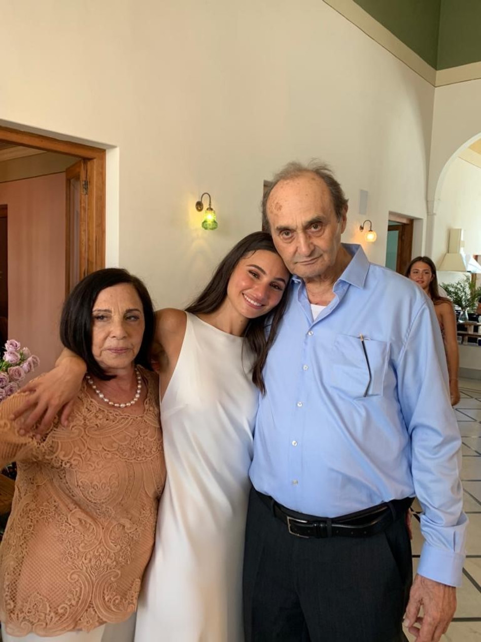 אברהם ('לולו') אסף, יעל ורותי אסף (צילום: פרטי)