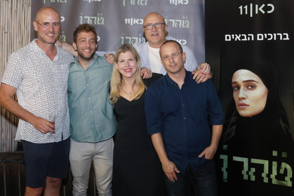 מאור כהן, משה זונדר, דנה עדן, עמרי שנהר, דני סירקין (צילום: אבישג שאר ישוב)