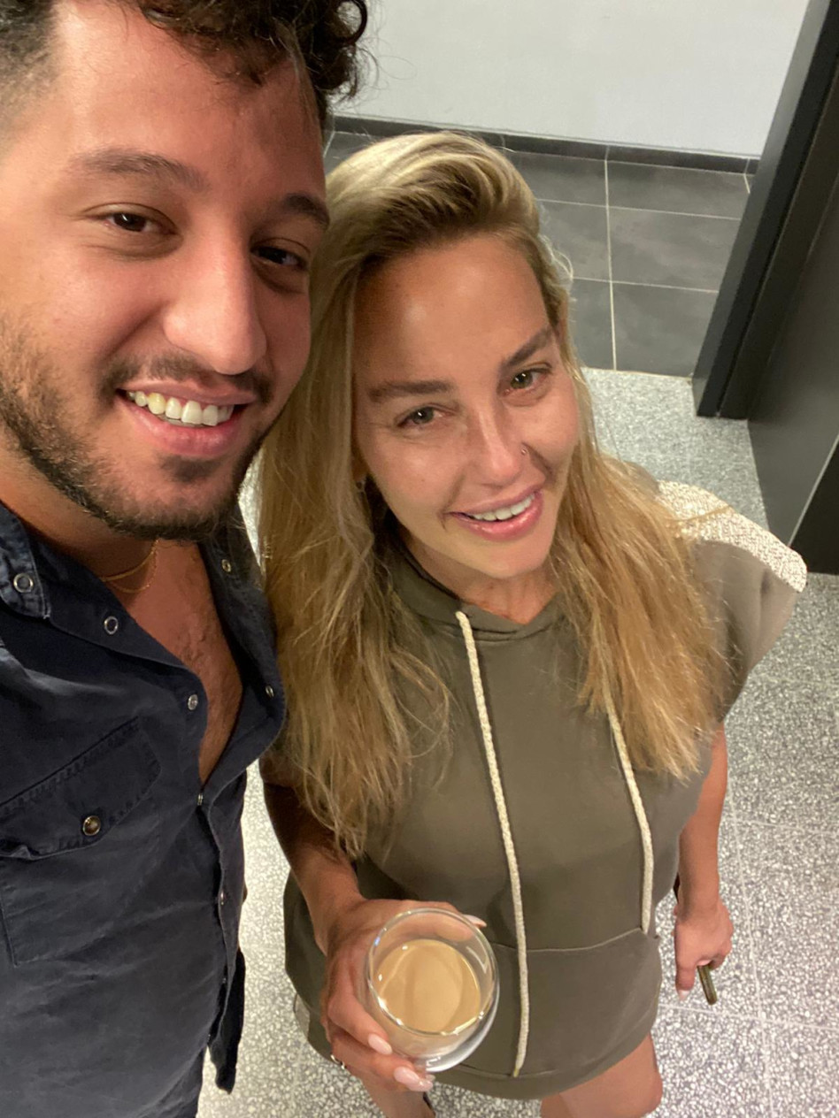 חגית היימן, דותן שלום (צילום: פרטי)