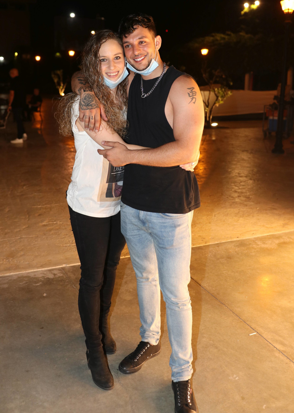 ישראל אוגלבו, קארין סנדל (צילום: אור גפן)