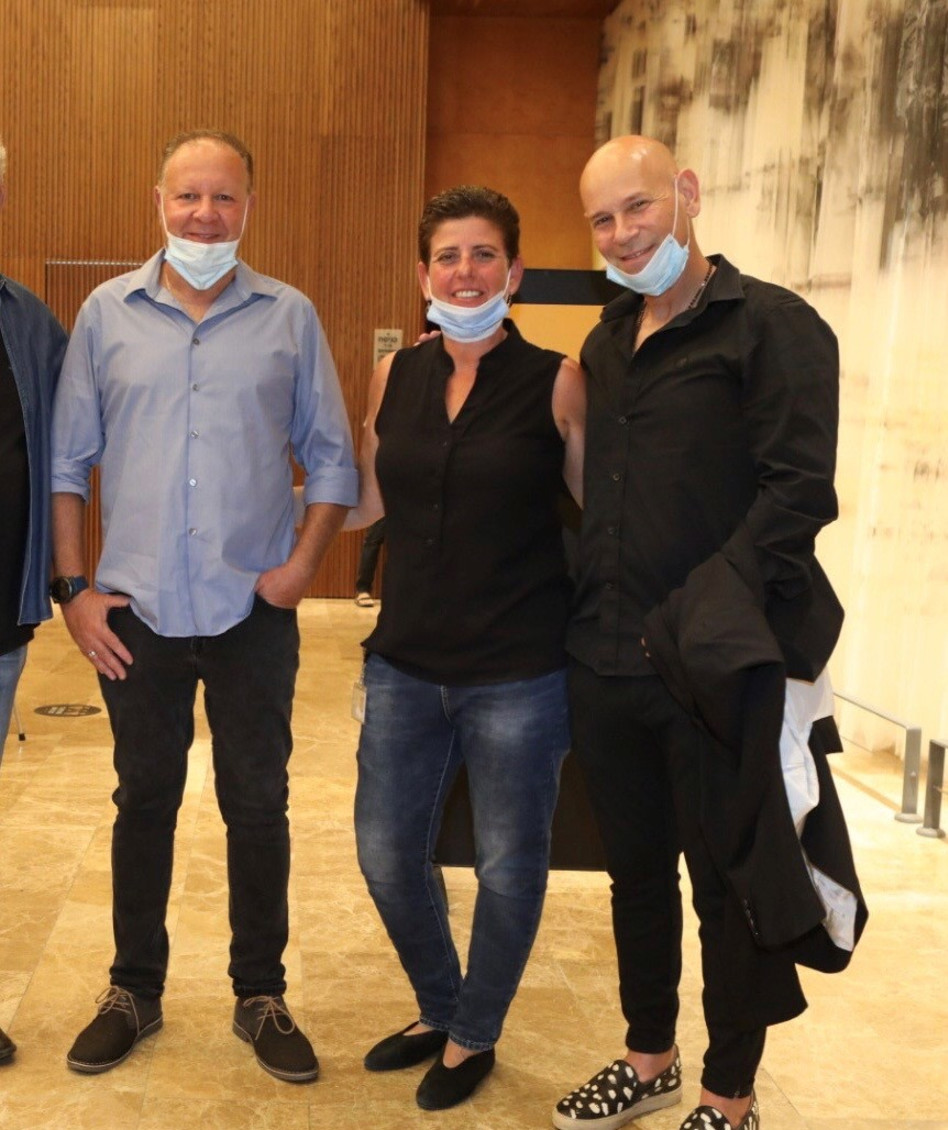 רמי קליינשטיין, דורית קורל ורוני חיימובסקי (צילום: אסף לב)