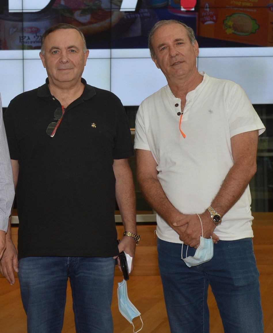 יוסי ויליגר וצבי ויליגר (צילום: גיא אסייג)