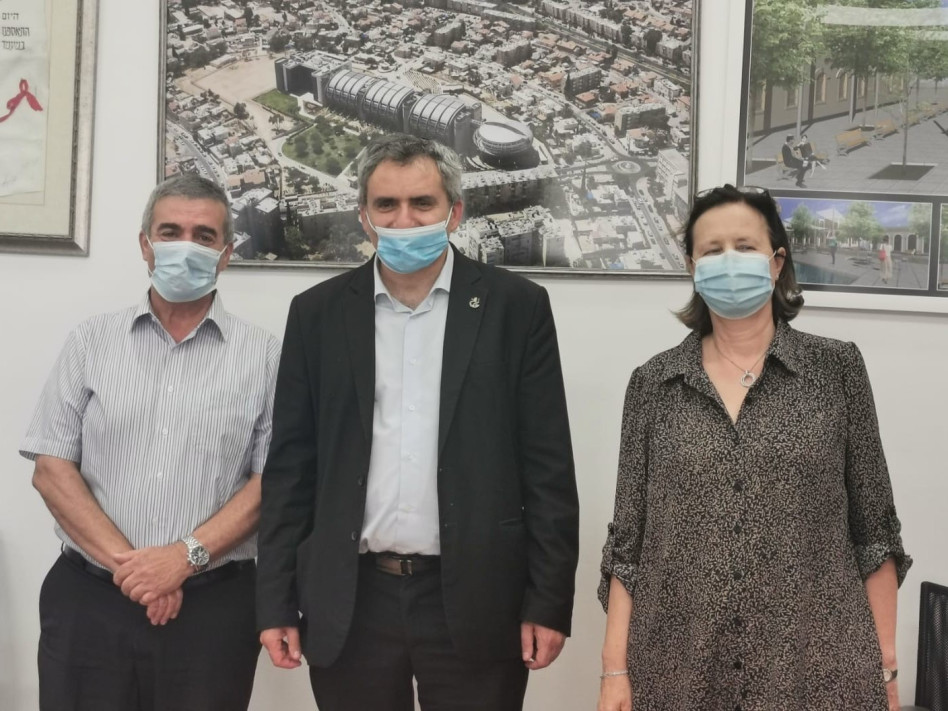 יפה זילברשץ, זאב אלקין ויהודה חדד (צילום: יח''צ)