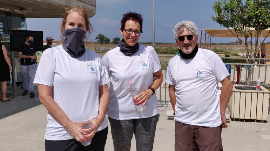 מרק שרמן, מורית בארי ונעמי גפן   (צילום: דוברות ביה''ח אלי''ן)